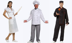 Одежда повара, костюмы кулинара, поварские колпаки. Магазин спецодежды.